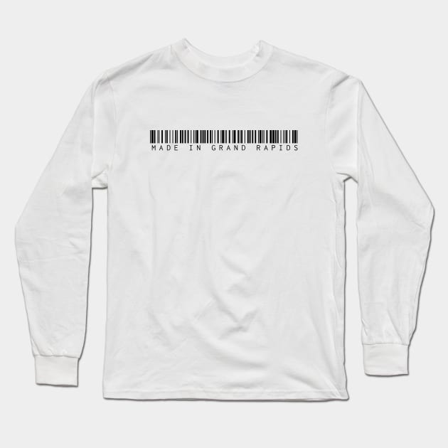 Made in Grand Rapids Long Sleeve T-Shirt by Novel_Designs